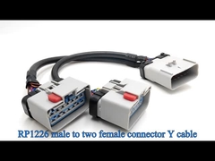 RP1226 14 پین 14 پین یک مرد به دو زن تقسیم Y کابل