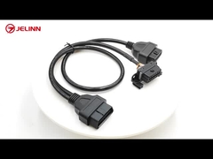 J1962 16pin Connector Obd 2 Obd2 Obd-ii Y کابل تقسیم کننده برای اتومبیل های BMW