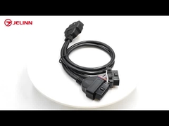 OBD 2 OBD2 Splitter Y Cable مرد به دو زن 16 پین برای ماشین های مازدا میتسوبیشی