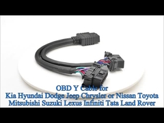 کابل OBD2 Splitter Y با سیم های ضخیم 16 هسته ای 20AWG