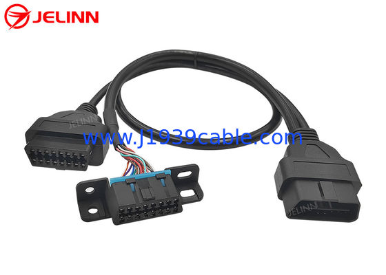 OBD2 OBDII مرد به GM OBD2 زن و OBD2 زن Splitter Y Cable