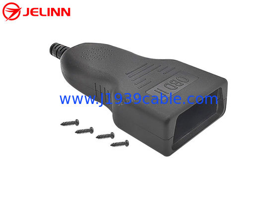 OBD 2 پوسته پلاستیکی OBD2 محفظه خانه OBDII قاب اتصال